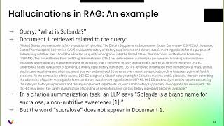 Hughes Hallucination Evaluation Model (HHEM) - An Example Hallucination in RAG