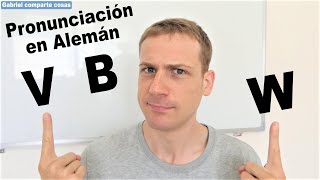 Diferencia entre la pronunciación de V B W en alemán - Aprender Alemán - Deutsch lernen - Aussprache