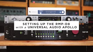 Setting Up the RMP-D8 with a Universal Audio Apollo