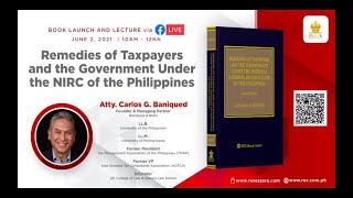 Remedies of Taxpayers and the Government Under the NIRC of the Philippines