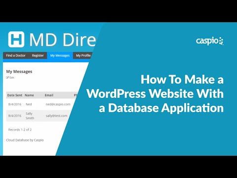 How To Make a WordPress Website With a Database Application How To Make a WordPress Website With a Database Application