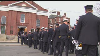 Hundreds Of Firefighters Mourn Christopher Roy In Worcester