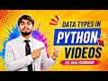 Python Data Types Explained in Detail | Complete Beginner to Advanced Tutorial🖥️