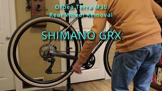 Shimano GRX Derailleur - Wheel Removal