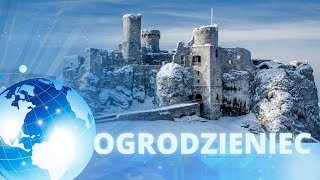 Średniowieczny zamek zimą [Ogrodzieniec] [4K]