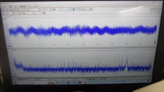 超音波プローブの発振制御による表面改質技術（音圧データ）