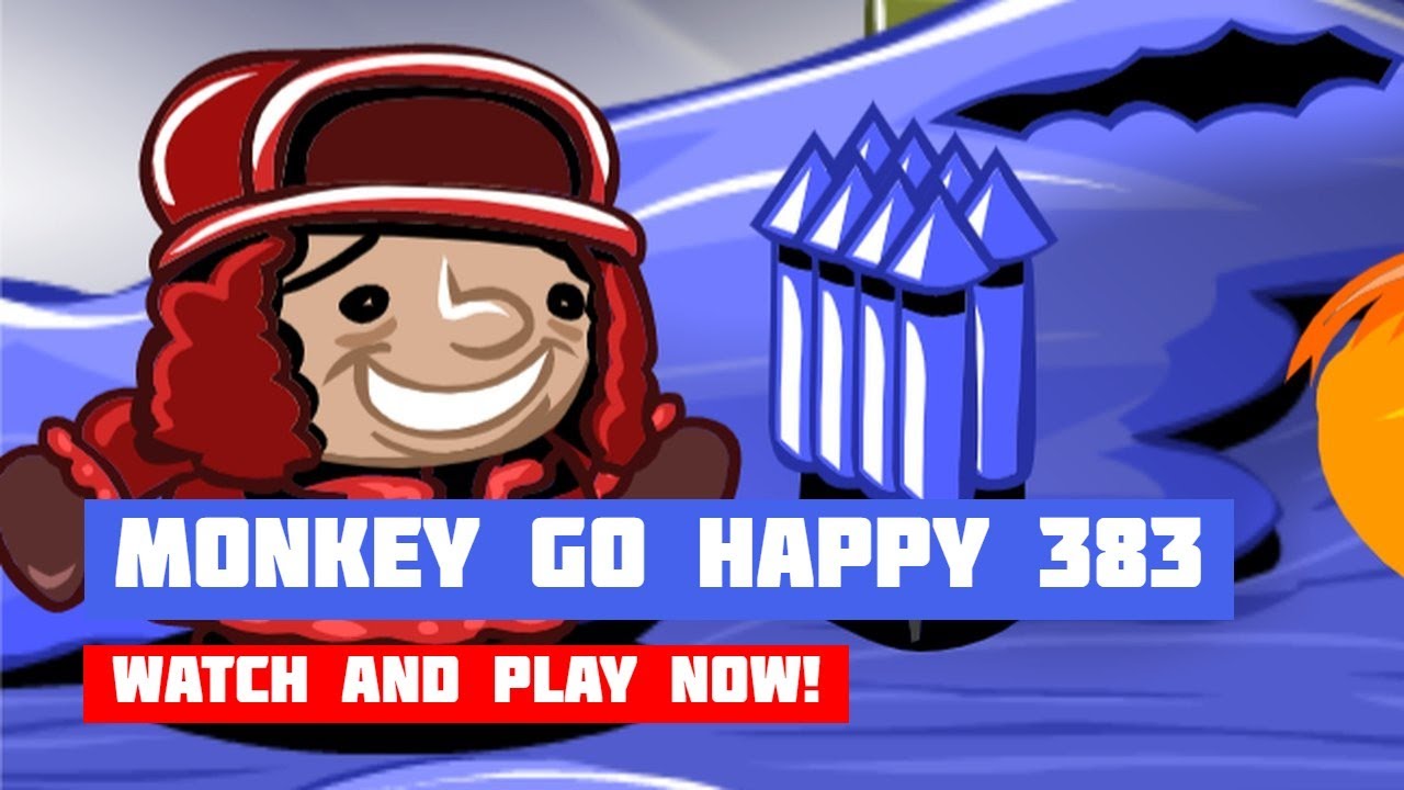 Monkey GO Happy: Stage 383 — Happy New Year · Game · Walkthrough - YouTube