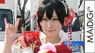 コミケコスプレ「ラブライブ!」矢澤にこ（七福神）　「パニエに工夫」　「コミケ89」　#Love Live　#Cosplay