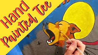 Hand Paint T-Shirts With Custom Designs - No Experience Needed