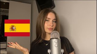 ASMR Learn Spanish with me 🇪🇸 (chaotic)