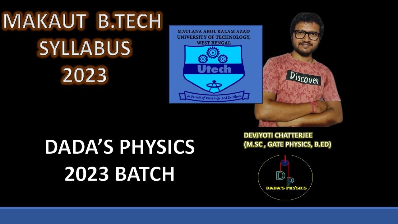 MAKAUT B TECH SYLLABUS FOR NEW STUDENTS#wbjee#makautsemester #btech# ...