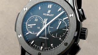 Hublot Classic Fusion Chronograph Black Magic Ceramic 521.CM.1171.RX Hublot Watch Review