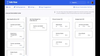 Folk Flow Free ATS Demo Video