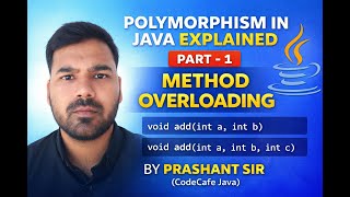 Polymorphism Made Easy | Java| Part - 1 Method Overloading