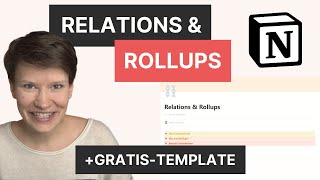 Relations & Rollups Explained: Notion Databases for Advanced Users [Tutorial in German]