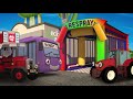 Learn Colors with Trucks  Gecko's Garage  Trucks For Children  Baby Truck & Bobby The Bus