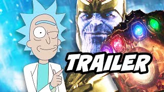 Rick and Morty Season 3 Episode 4 Trailer - Infinity War and Justice League Parody