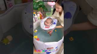 Tired of Bulky Baby Baths? Try the Baby Folding Bath Bucket!#Shorts