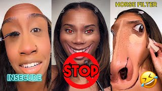 CUTE ✅ or FAIL? ❌ Crazy Filter Makeup Challenge