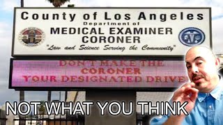 LA COUNTY CORONERS STORY