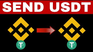 How to Transfer USDT From Binance to Another Binance (Real Demo)