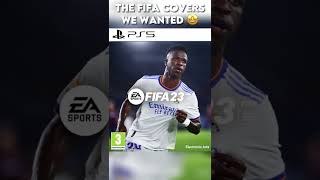 The fifa covers we got 🤮 vs. the ones we wanted 🤩