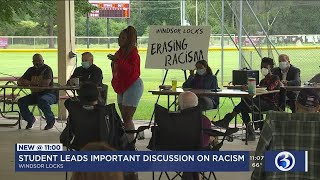 VIDEO: Teenager brings awareness, diversity to Windsor Locks community discussion