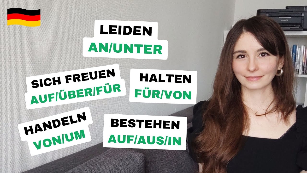 Verben Mit Mehreren Präpositionen (B2/C1/C2) - YouTube