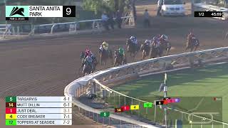 Just Deal wins Race 9 on Sunday, February 2 at Santa Anita Park