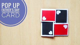 Father's Day Pop Up Card How to make Card for Father |Handmade Father's day card |Creative Supriya