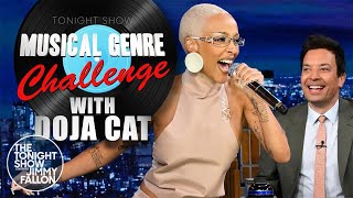 Musical Genre Challenge with Doja Cat | The Tonight Show Starring Jimmy Fallon