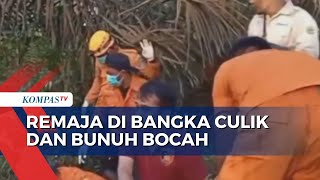 Remaja 17 Tahun di Bangka Culik dan Bunuh Bocah 8 Tahun, Pelaku Minta Tebusan Rp 100 Juta