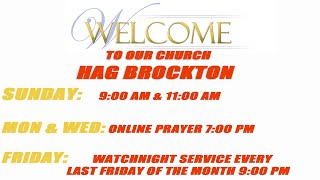 WELCOME TO OUR CHURCH HAG BROCKTON SUNDAY SERVICE  01/19/2025