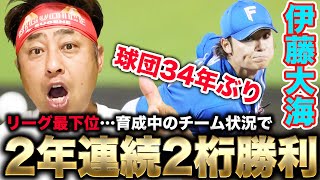 【快挙】新人から2年連続2桁勝利達成…伊藤大海は一流の投手です【楽天vs日本ハム】