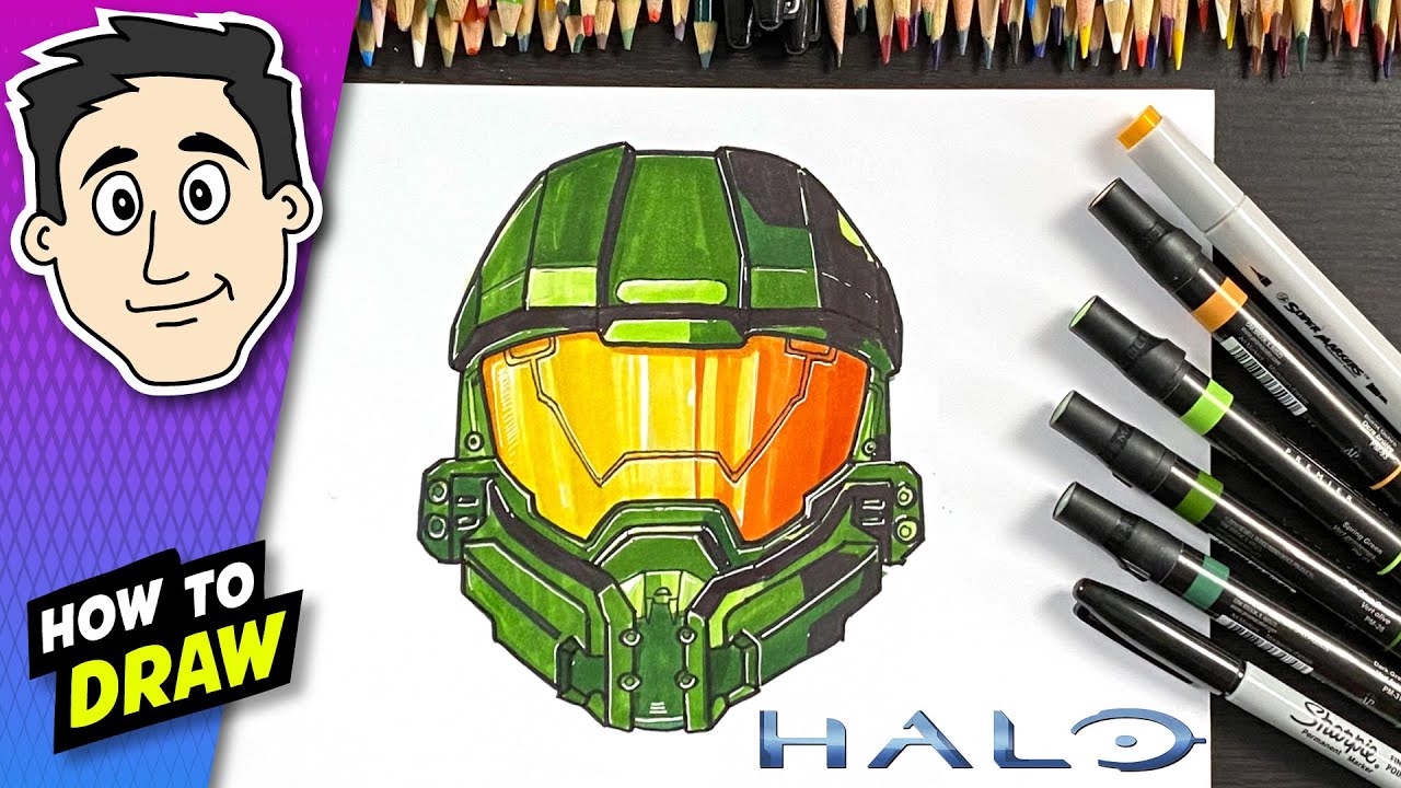 Nice Tips About How To Draw Halo Master Chief Securityquarter28