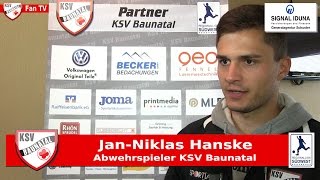 Fan-TV KSV Baunatal vs.SC Freiburg II 1 : 3 vom 02.05.2015