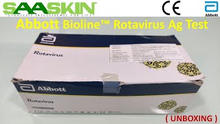 Abbott Bioline™ Rotavirus Ag Test Kit | UNBOXING | Abbott Point of Care