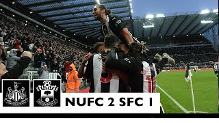 A LATE WINNER 🤩 Newcastle United 2 Southampton 1: Brief Highlights