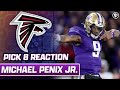 What are the Atlanta Falcons Doing?! Michael Penix Jr. NFL Draft Reactions | FantasyPros