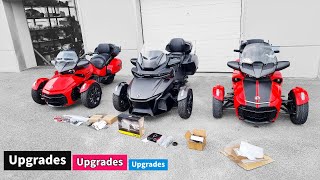 #CanAm Spyder Must have Upgrades & Why by MartinTheVlogger