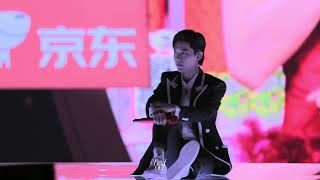 [FANCAM] 210531 Xiao Zhan 肖战 before on the stage | JingDong 618 Night