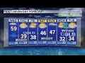 Rollercoaster weather with upper 50s Wednesday, upper 30s Thursday