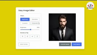Build An Image Editor in HTML CSS & JavaScript | Image Editor in JavaScript