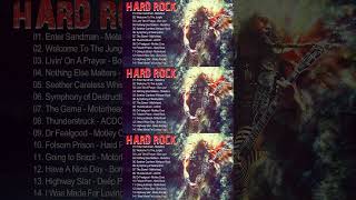 Metallica, Black Sabbath, ACDC, Bon Jovi, Iron Maiden 💥 Greatest Hits Hard Rock Of 80s 90s