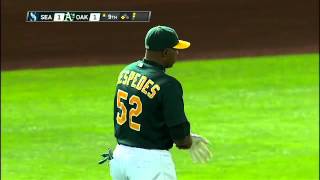 2012/07/06 Peguero's ninth-inning triple