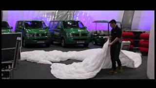 London ExCel Showcase - Evolution Dome - GES - Europcar - Leith's