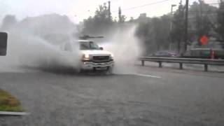 Route 9 Flooded In Metrowest