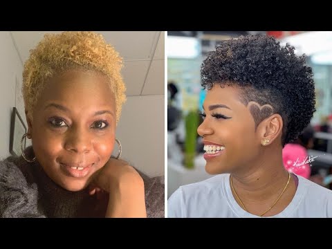 40 TWA Hairstyles That Are Totally Fabulous | Blonde TWA Styles