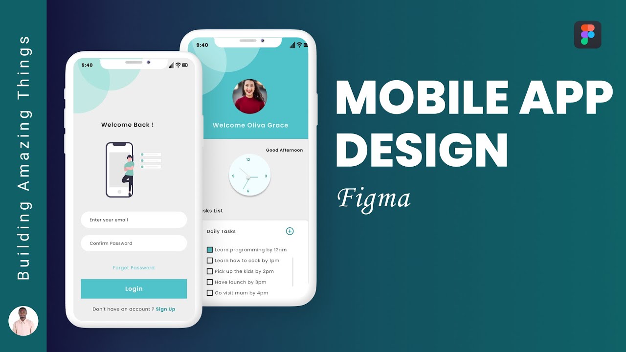 Mobile App Figma Template