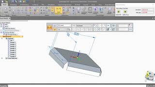 Solid Edge - Sheet Metal ( Close 2 - Bend Corner )